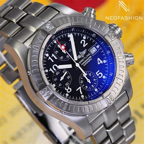 breitling automatic titanium aeromarine chrono avenger e13360|breitling chrono e13360.